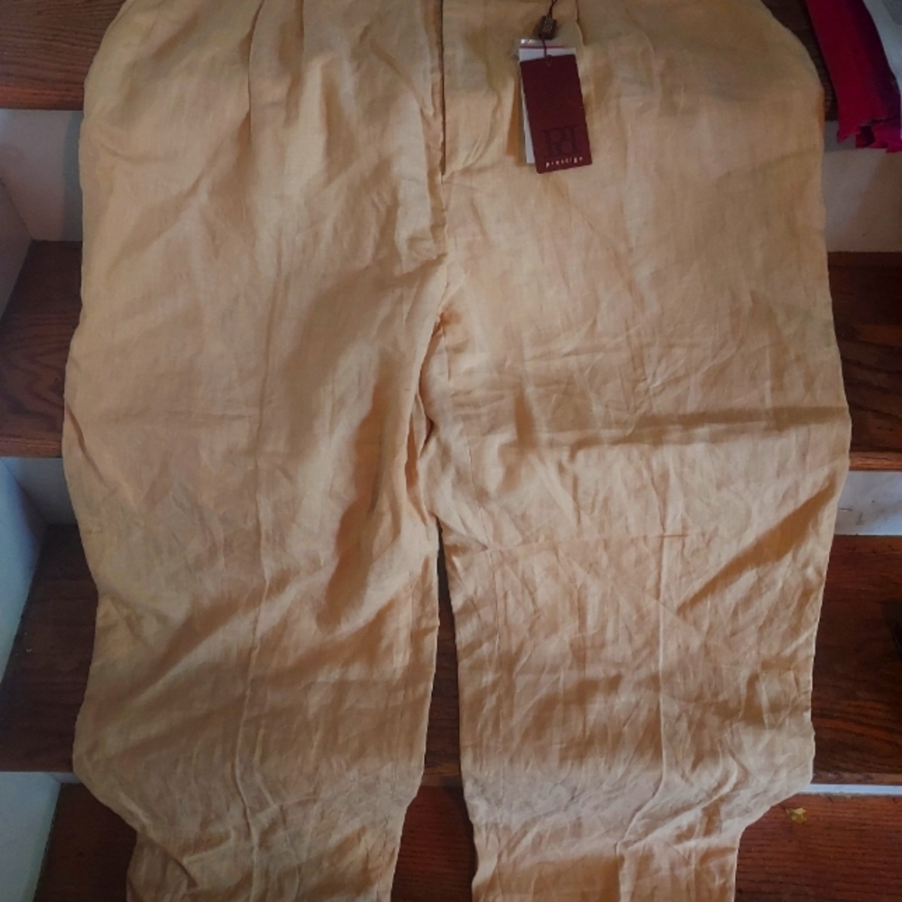Men's linen pants,  Prestige branf size 42 /3xl